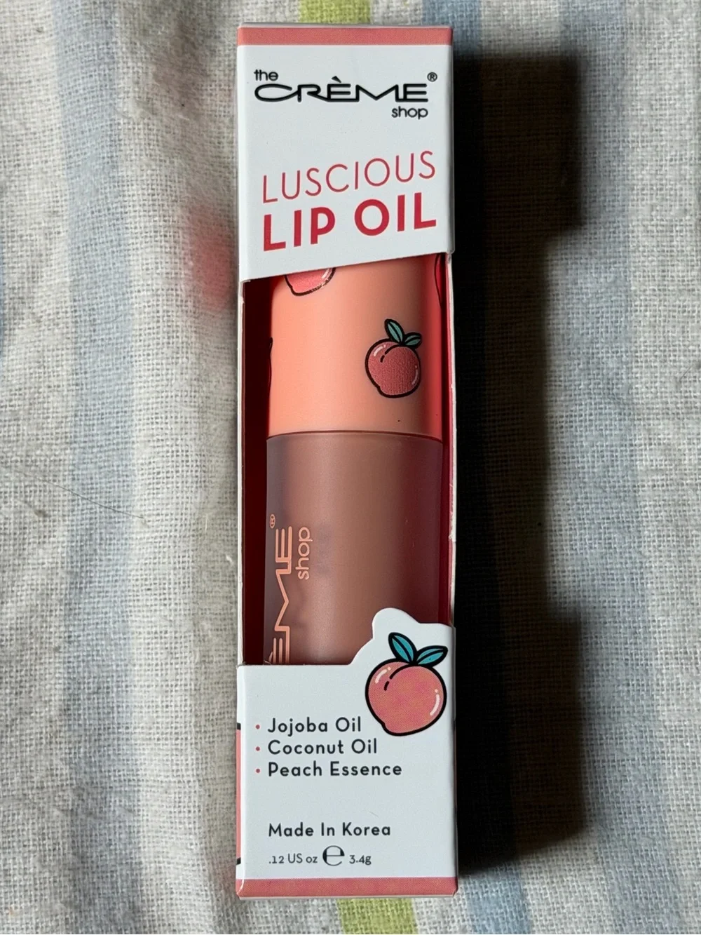 Luscious lip oil - Peach Cobbler